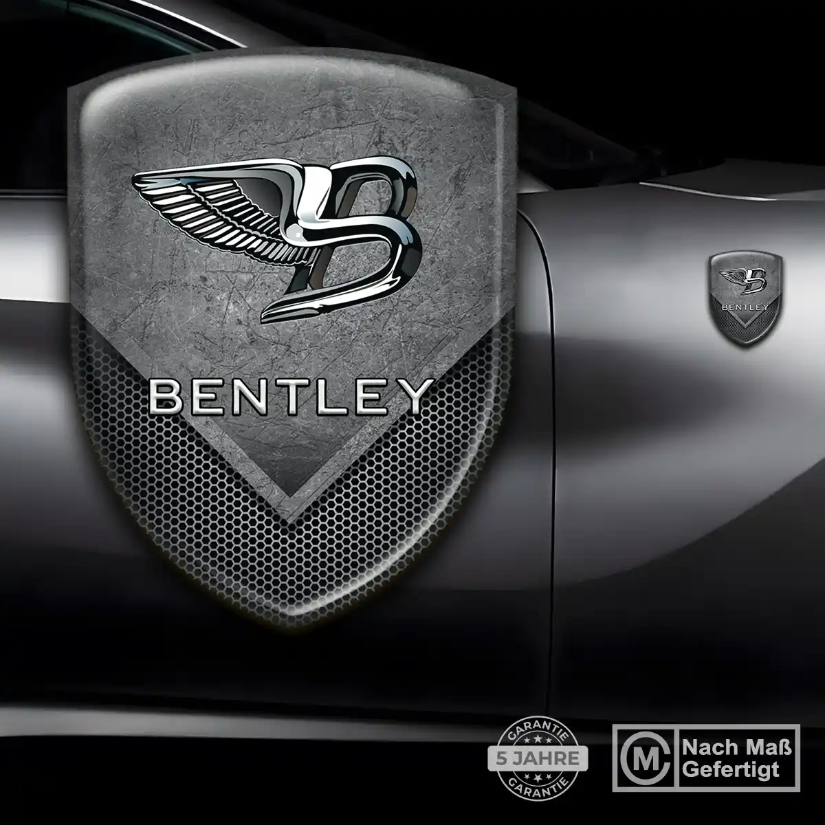 Bentley Aufkleber Silikon Embleme Anspruchsvolles Design