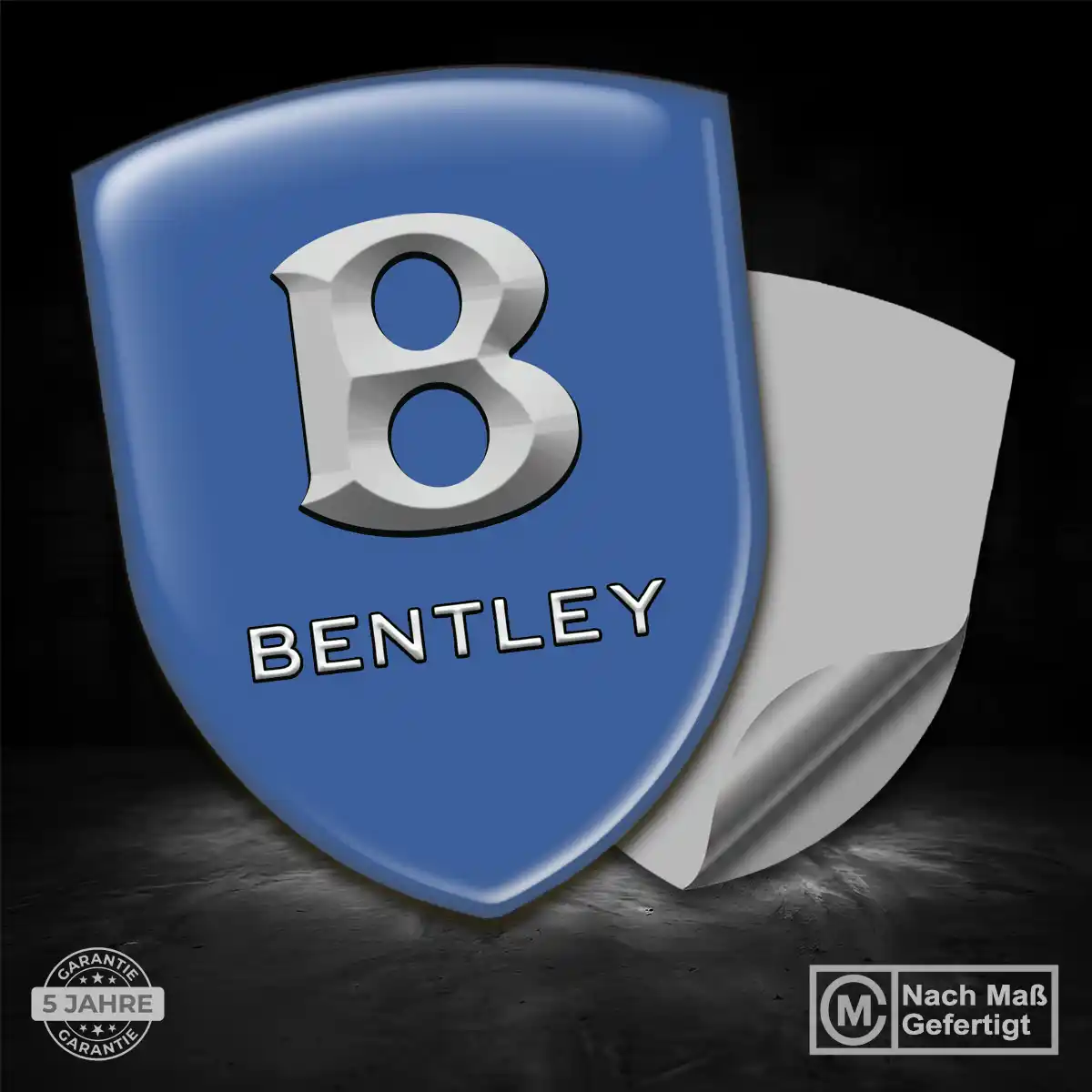 Bentley Aufkleber Silikon Embleme Auto Exterieurdesign