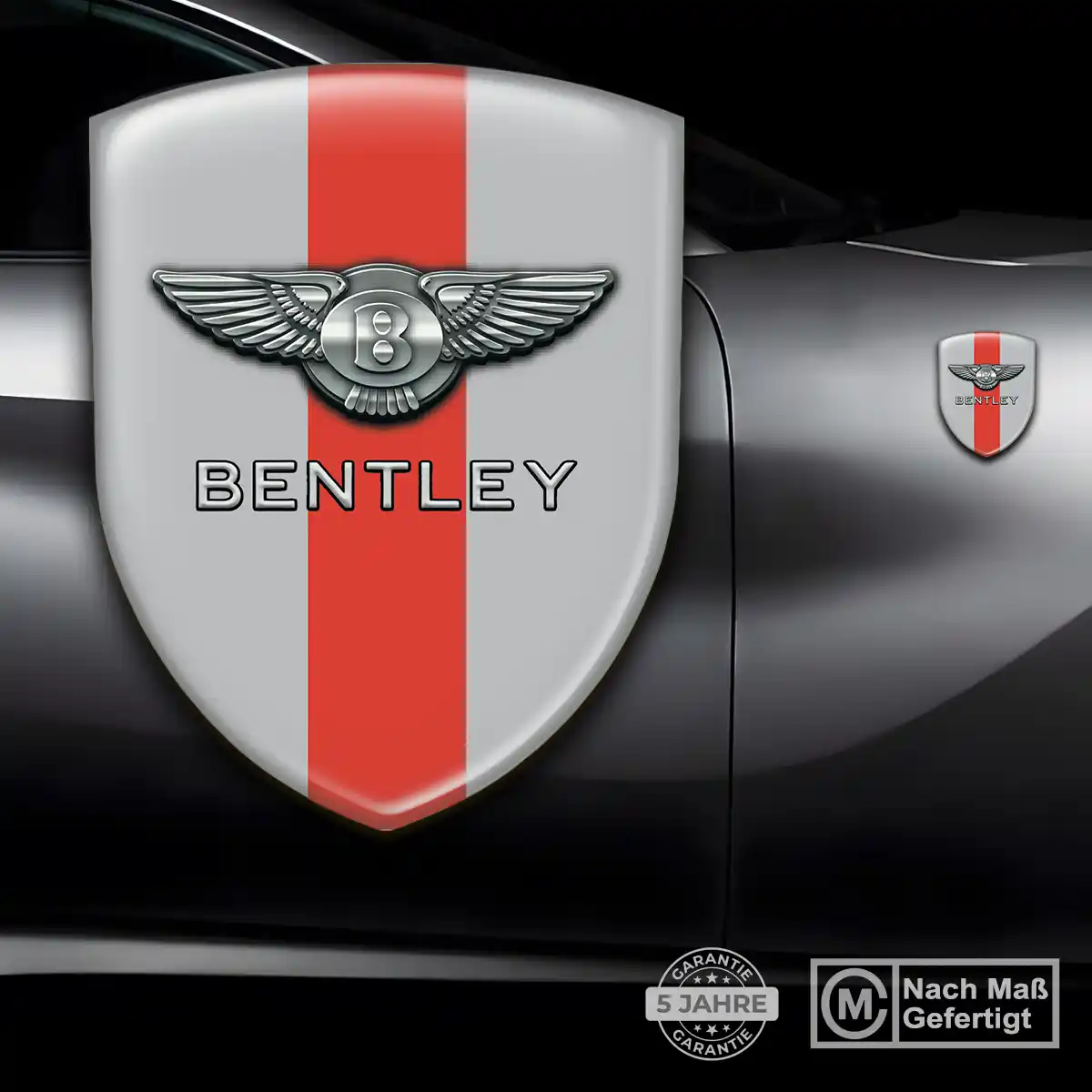 Bentley Aufkleber Silikon Embleme Auto Höchste Qualität