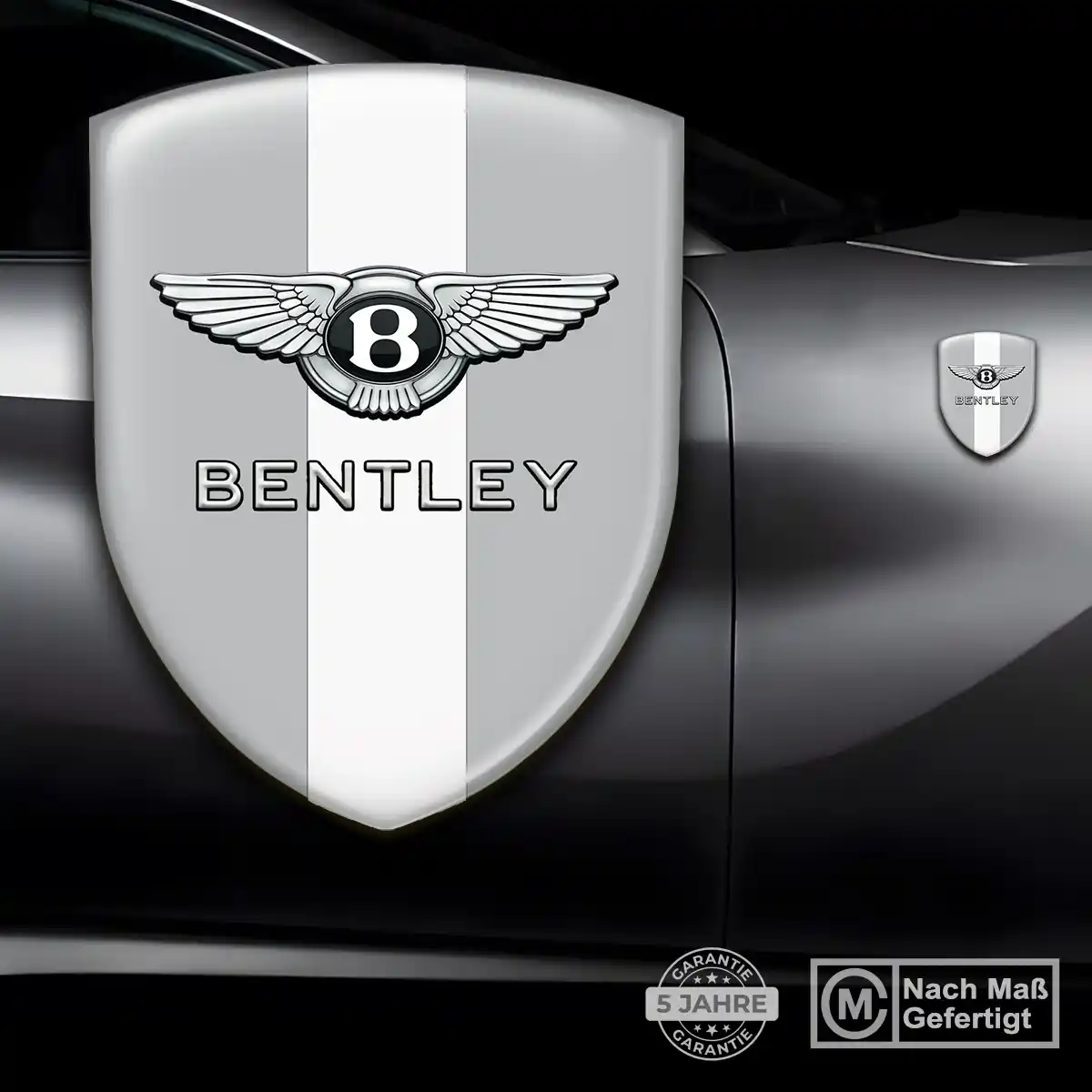 Bentley Aufkleber Silikon Embleme Auto Hochwertiges Harz