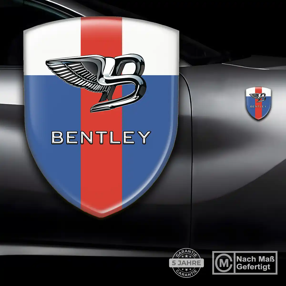 Bentley Aufkleber Silikon Embleme Auto Hohe Qualität