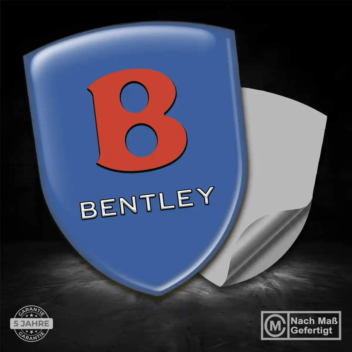 Bentley Aufkleber Silikon Embleme Auto Modernes Design