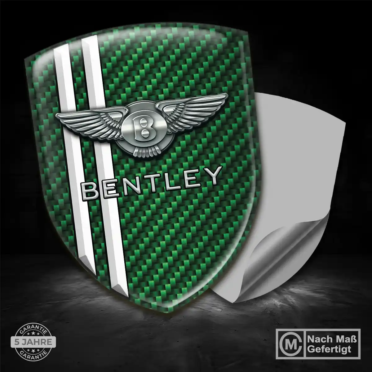 Bentley Aufkleber Silikon Embleme Auto Stilvolles Design