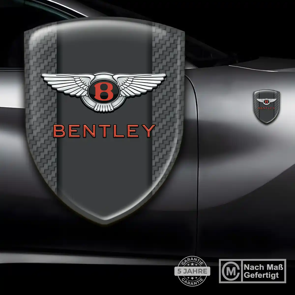 Bentley Aufkleber Silikon Embleme Überzeugende Qualität