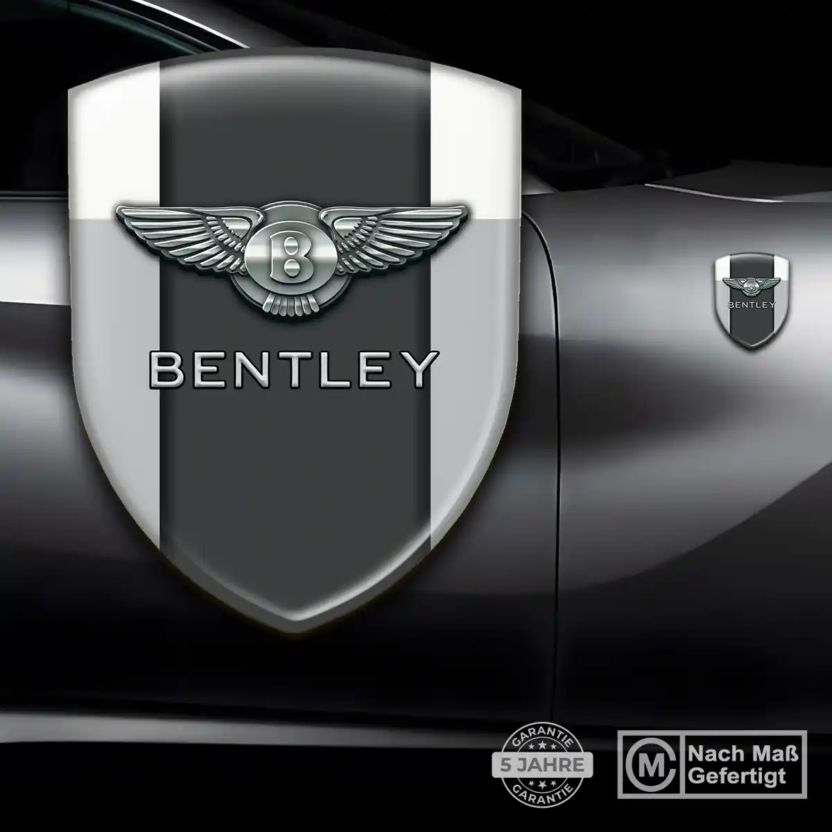 Bentley Aufkleber Silikon Embleme Erstklassige Qualität