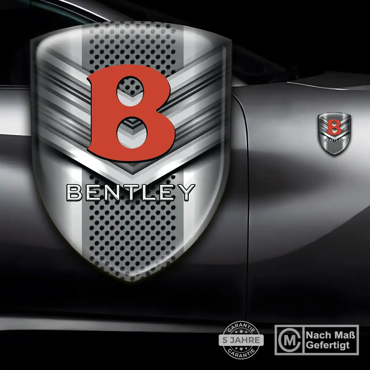 Bentley Aufkleber Silikon Embleme Interieurdesign