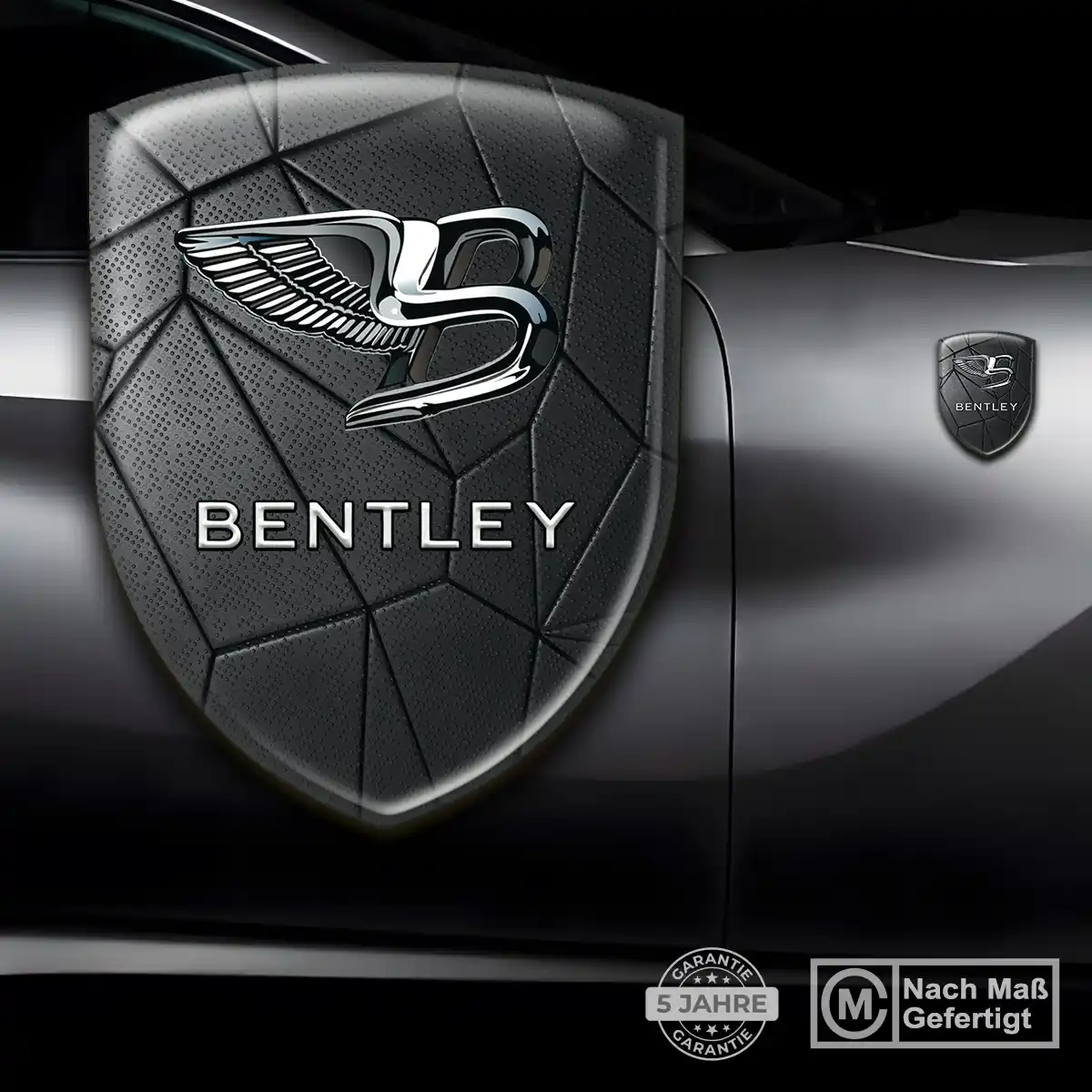 Bentley Aufkleber Silikon Embleme Limitierte Auflage