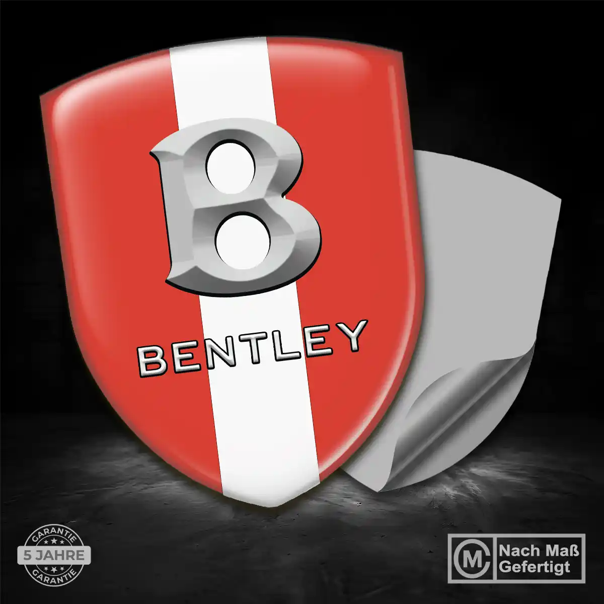 Bentley Aufkleber Silikon Embleme Luxus-Edition