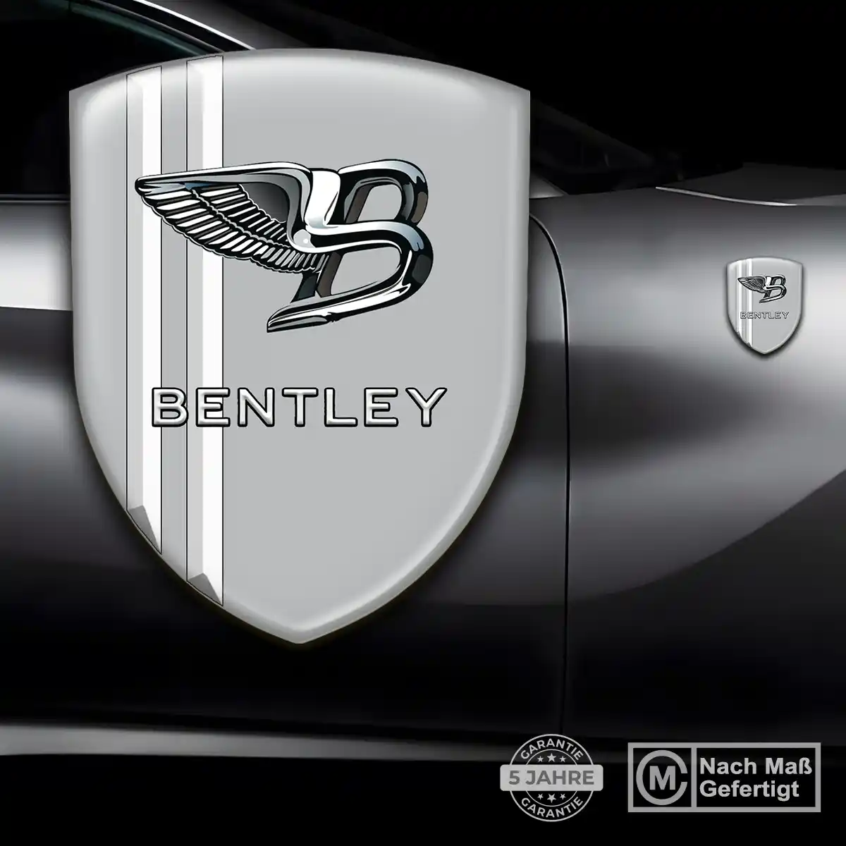 Bentley Aufkleber Silikon Embleme Modernes Design