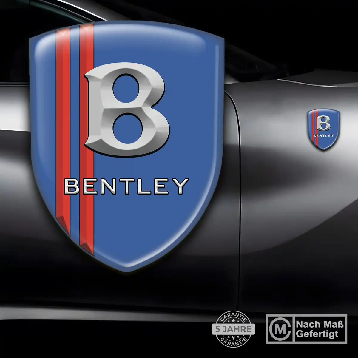 Bentley Aufkleber Wappen Anspruchsvolles Design