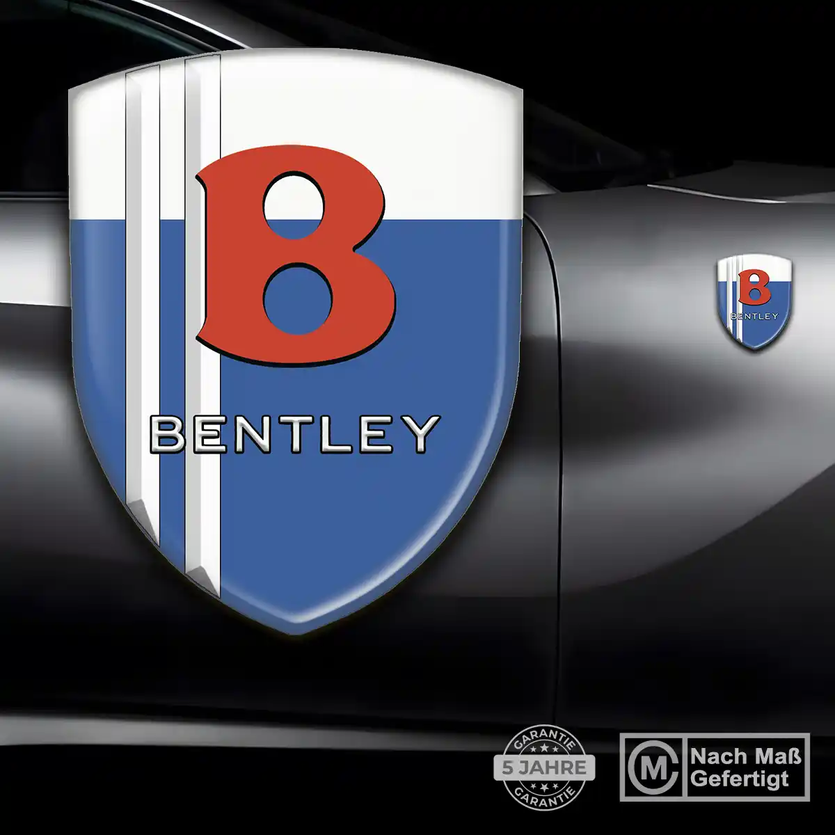 Bentley Aufkleber Wappen Auto Edles Design