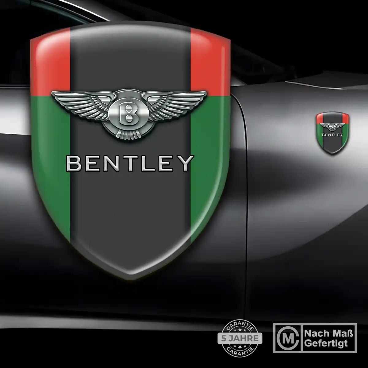 Bentley Aufkleber Wappen Auto Elegantes Design