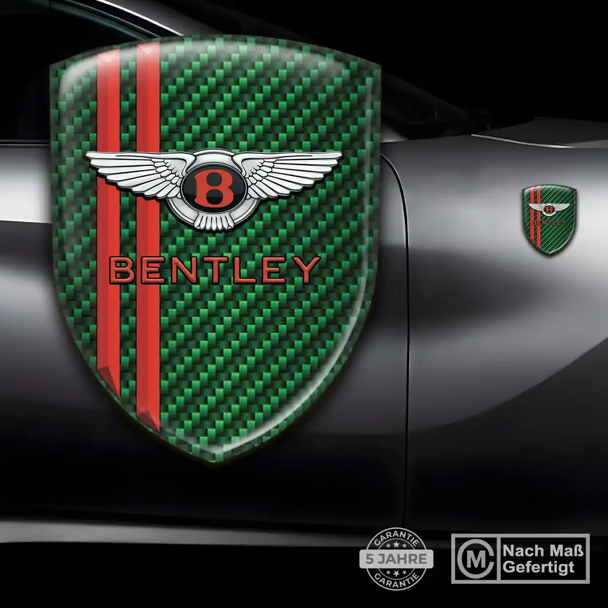 Bentley Aufkleber Wappen Auto Hochwertiges Harz