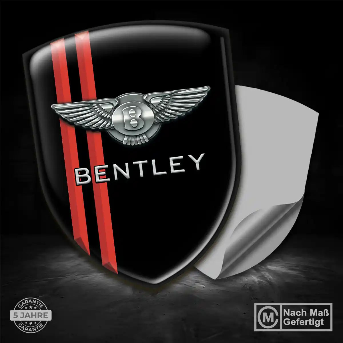 Bentley Aufkleber Wappen Auto Interieurdesign