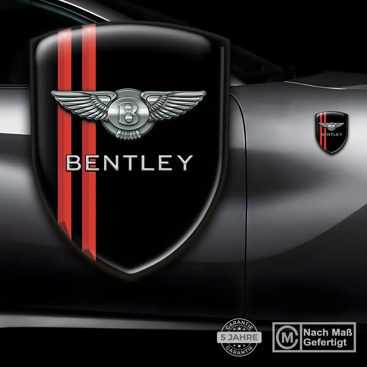Bentley Aufkleber Wappen Auto Interieurdesign