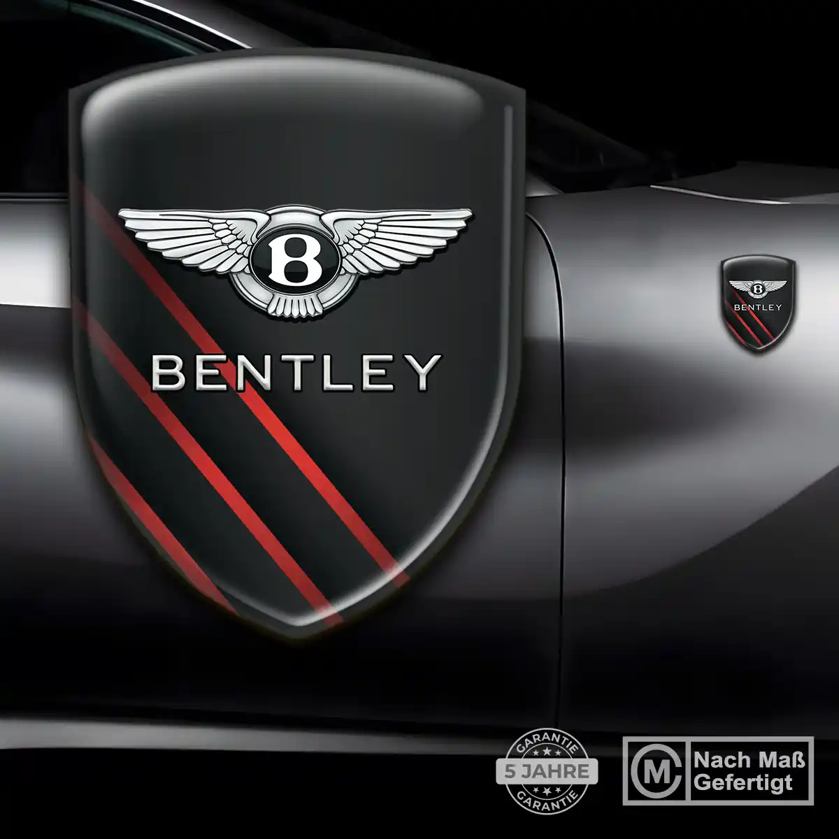 Bentley Aufkleber Wappen Auto Modernes Design