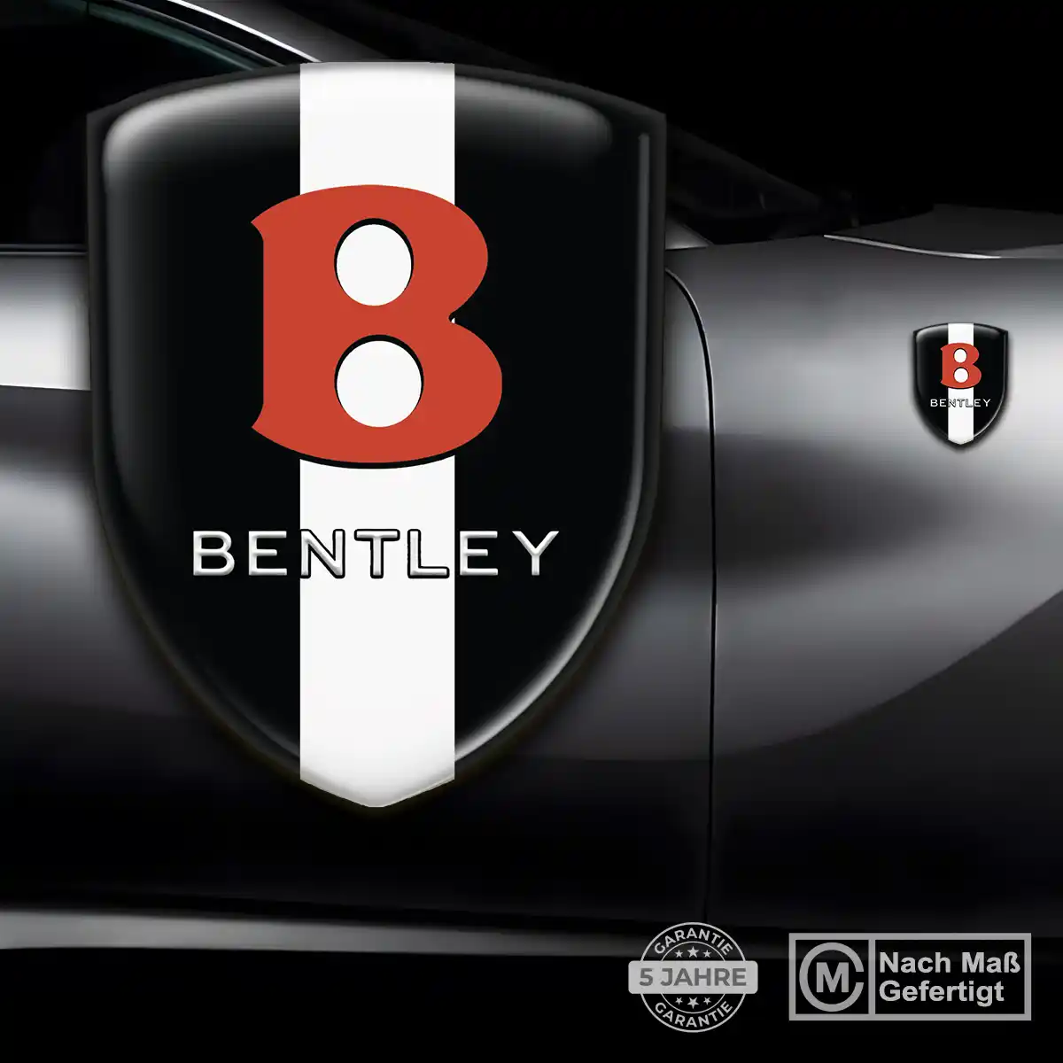 Bentley Aufkleber Wappen Auto Tuningfahrzeug