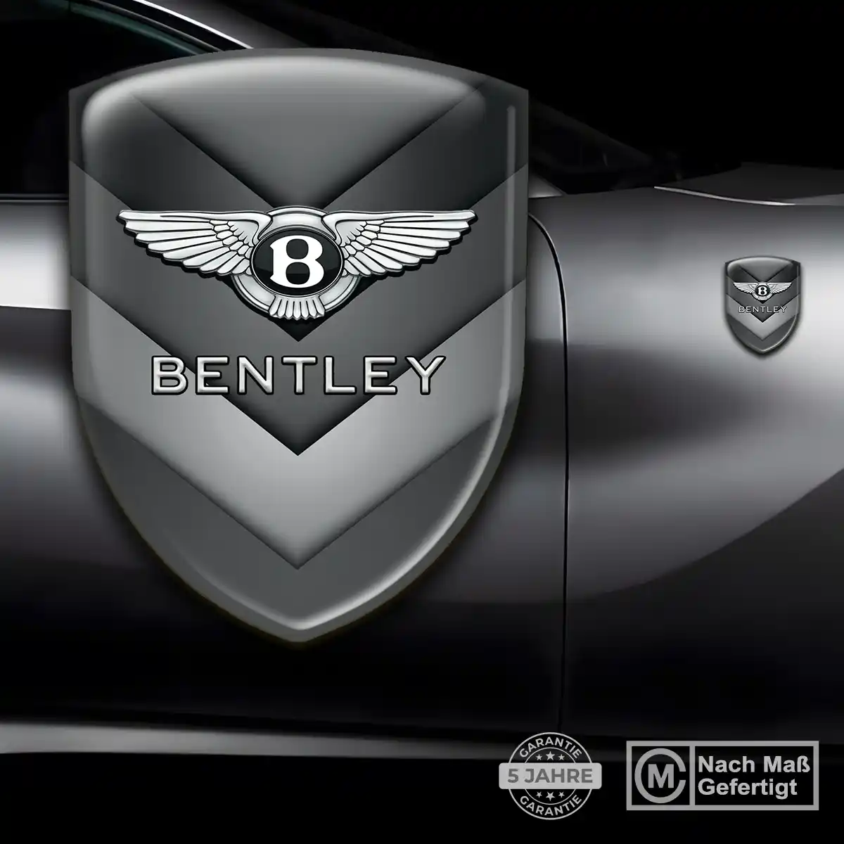 Bentley Aufkleber Wappen Edles Design