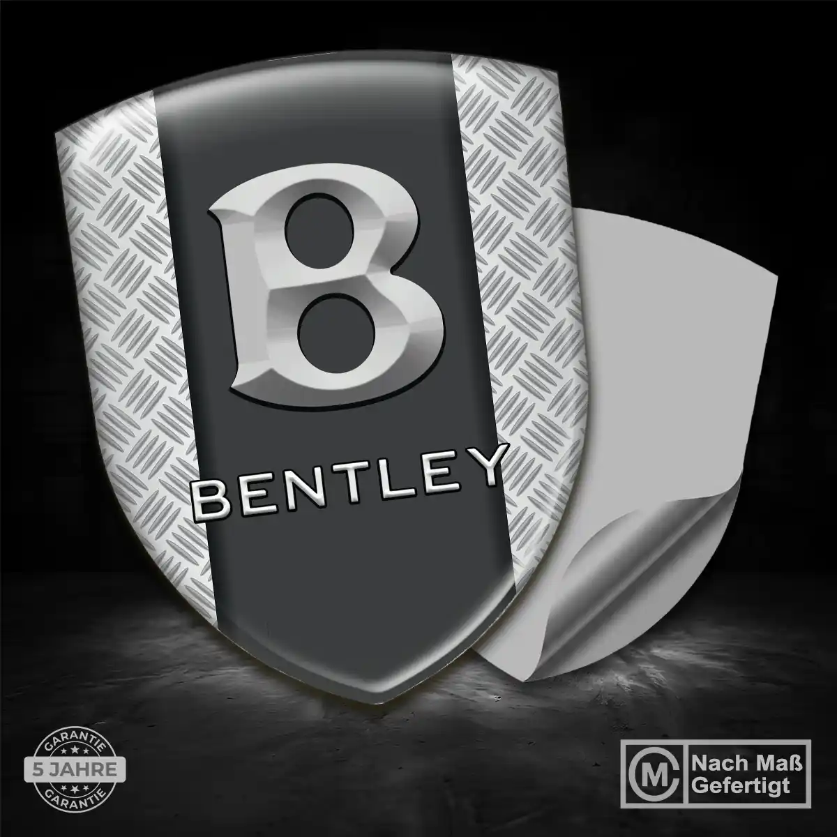 Bentley Aufkleber Wappen Elegantes Design