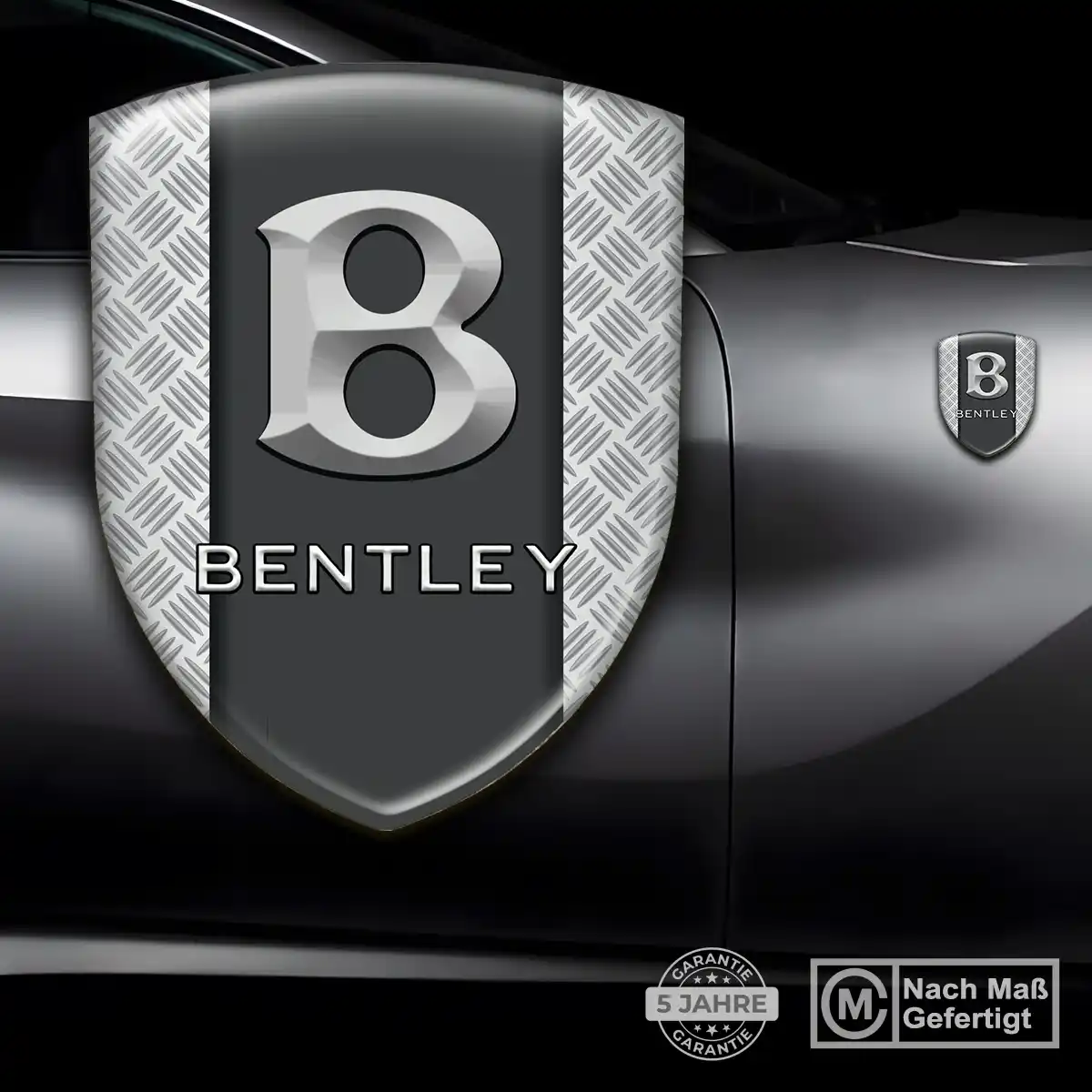 Bentley Aufkleber Wappen Elegantes Design