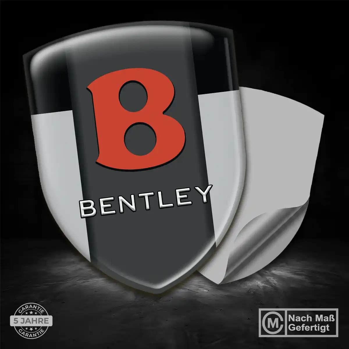 Bentley Aufkleber Wappen Emblem Anspruchsvolles Design