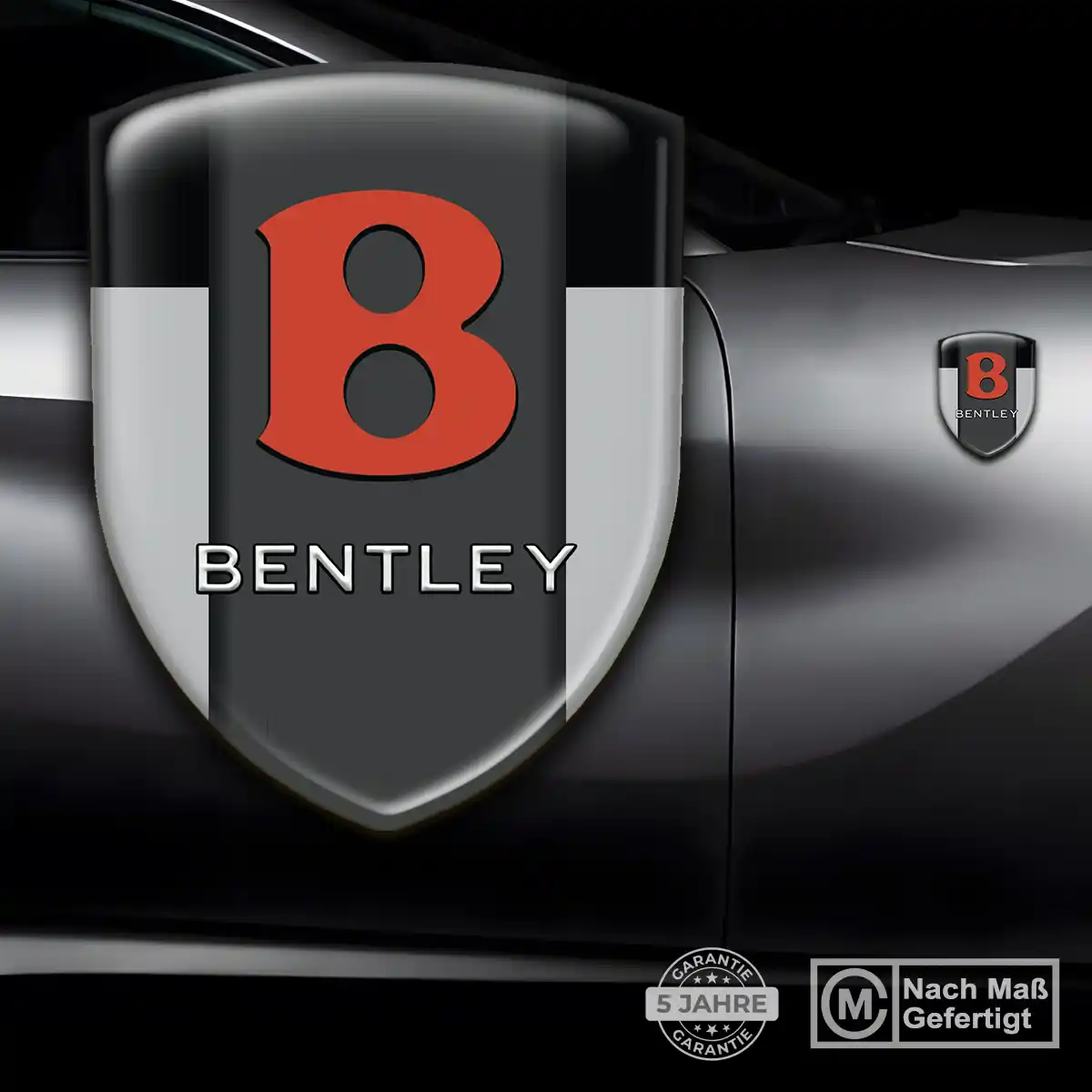 Bentley Aufkleber Wappen Emblem Anspruchsvolles Design