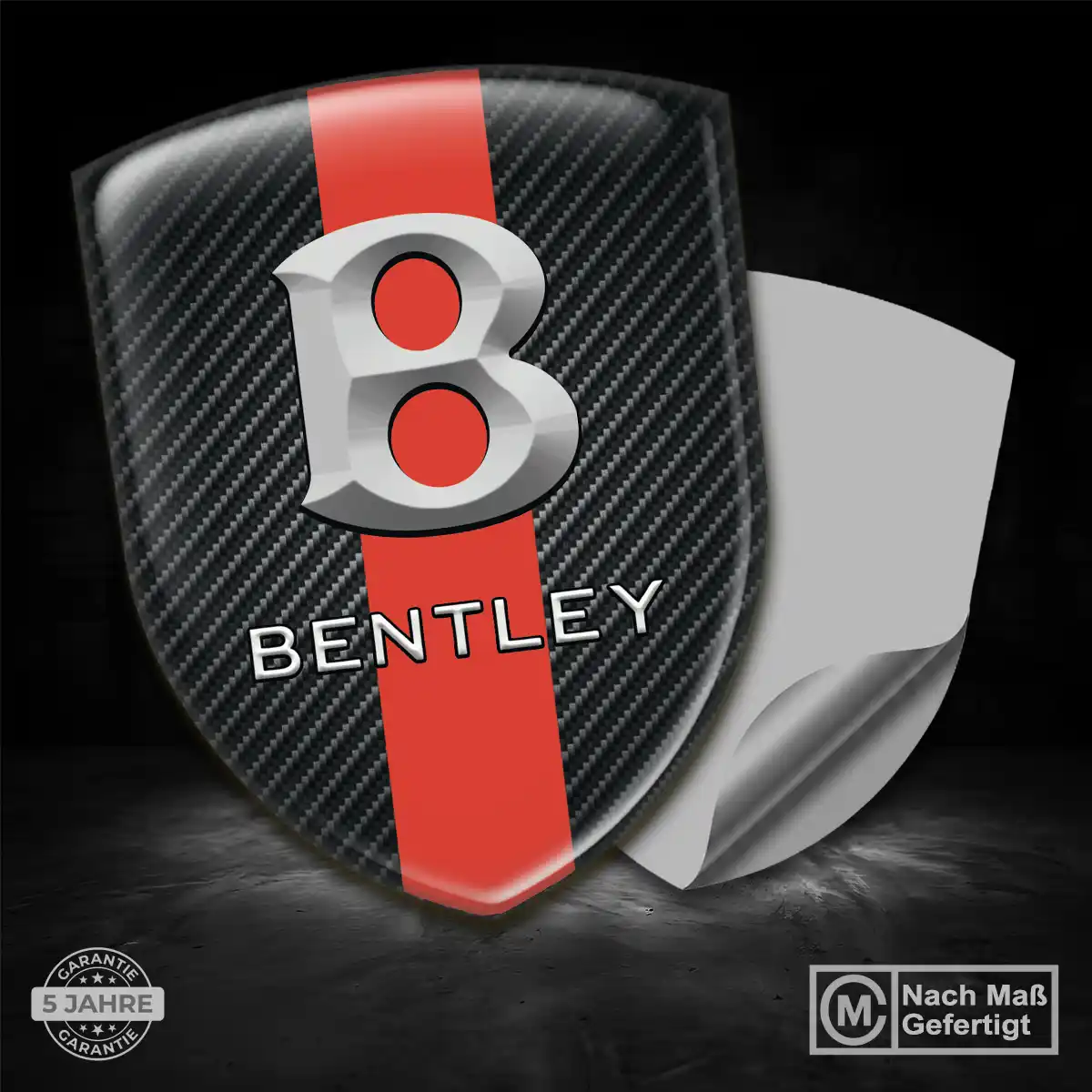 Bentley Aufkleber Wappen Emblem Auto Überzeugende Qualität