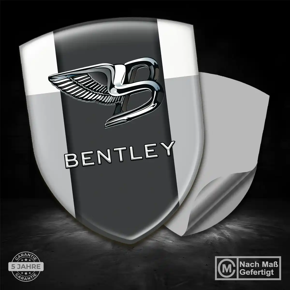 Bentley Aufkleber Wappen Emblem Auto Edles Design