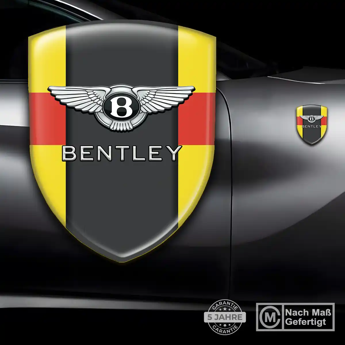 Bentley Aufkleber Wappen Emblem Auto Exterieurdesign