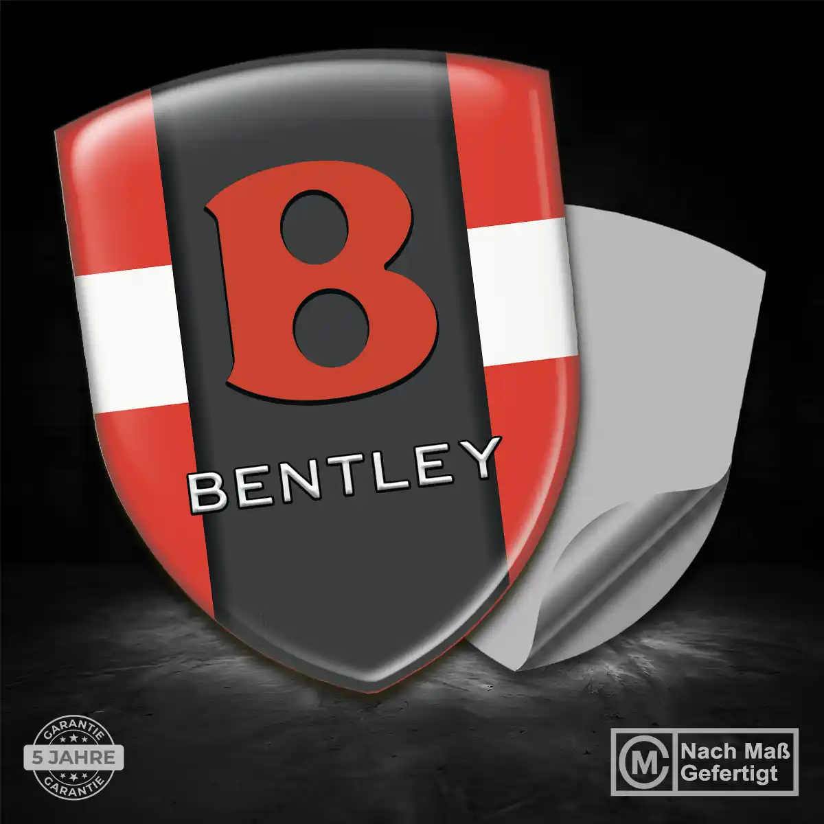 Bentley Aufkleber Wappen Emblem Auto Höchste Qualität