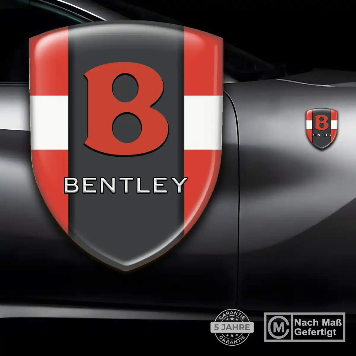 Bentley Aufkleber Wappen Emblem Auto Höchste Qualität