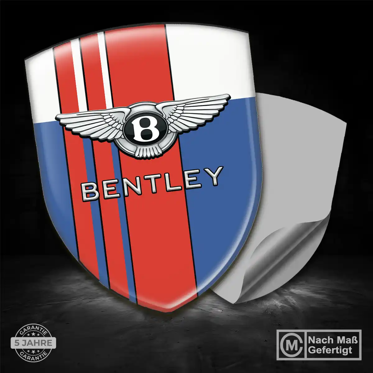 Bentley Aufkleber Wappen Emblem Auto Hohe Qualität
