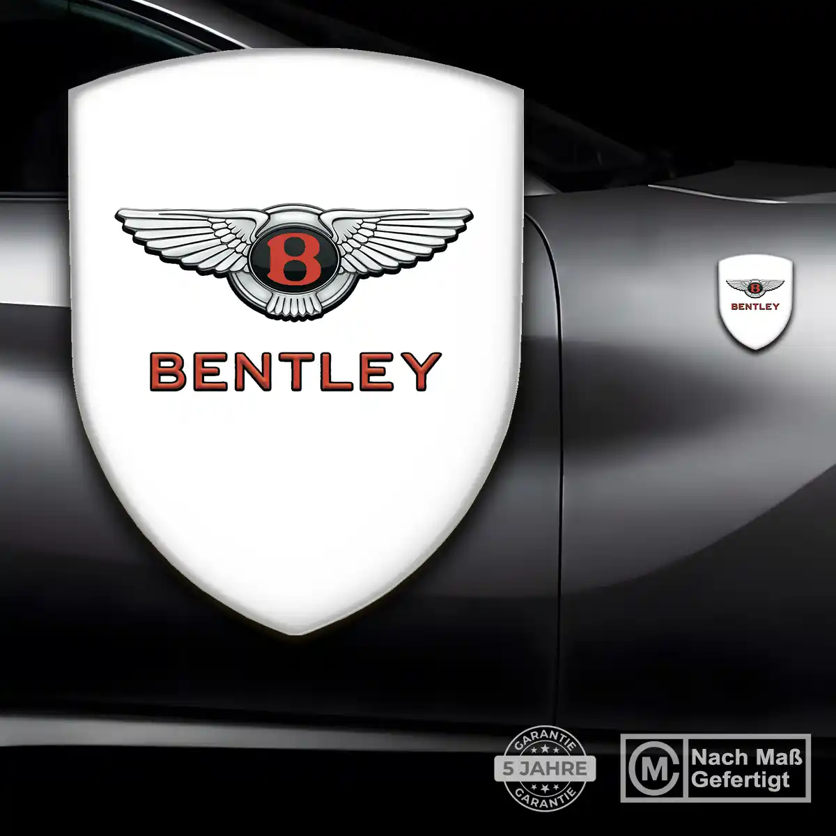 Bentley Aufkleber Wappen Emblem Auto Interieurdesign