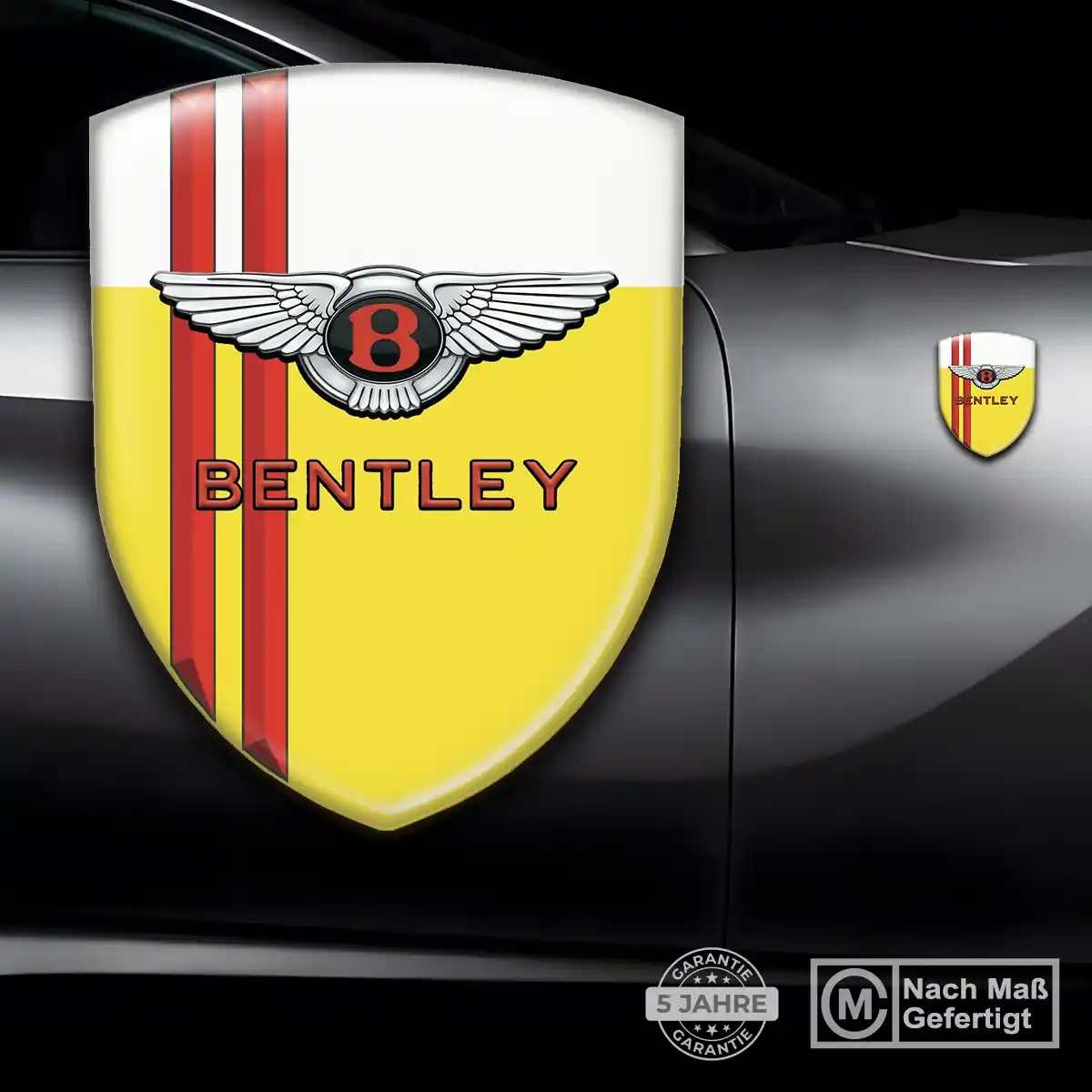 Bentley Aufkleber Wappen Emblem Auto Luxus-Edition