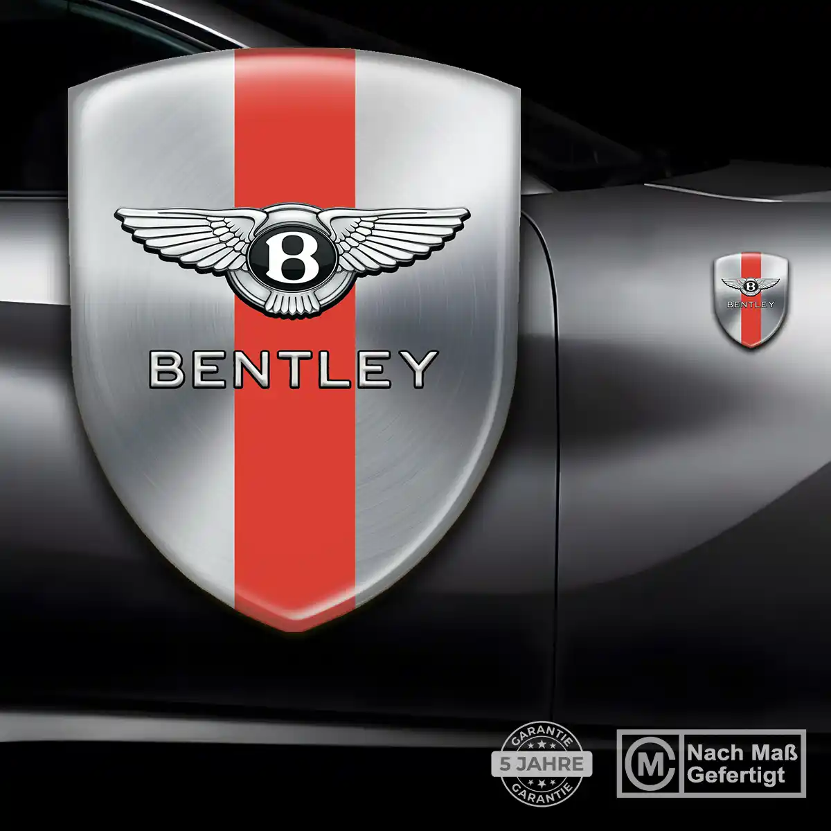 Bentley Aufkleber Wappen Emblem Auto Markenedition