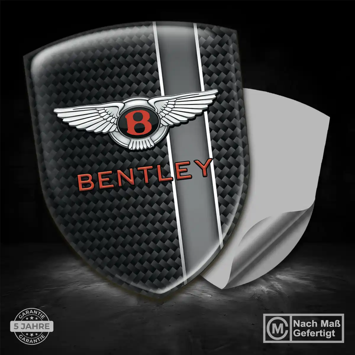 Bentley Aufkleber Wappen Emblem Auto Tuningfahrzeug
