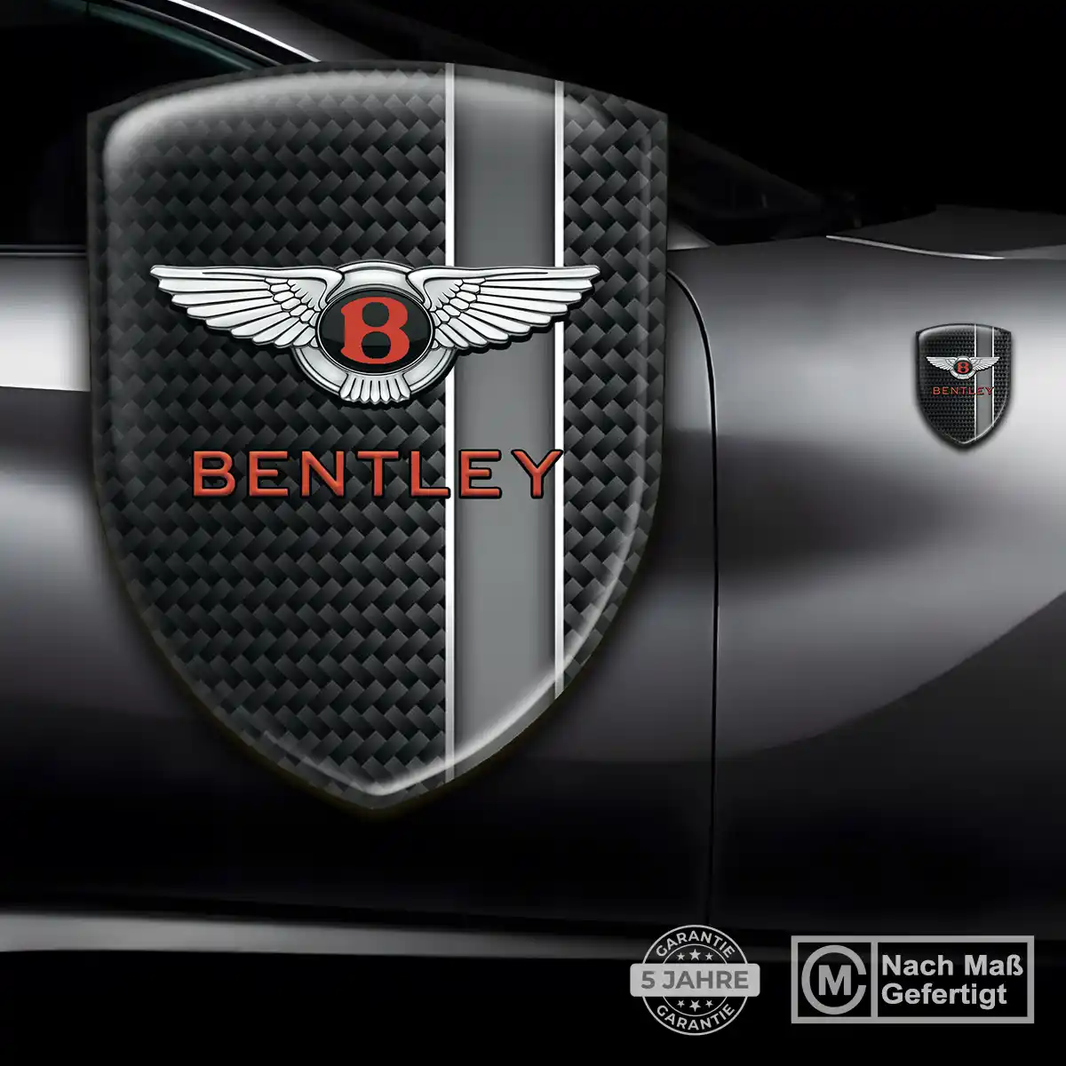 Bentley Aufkleber Wappen Emblem Auto Tuningfahrzeug
