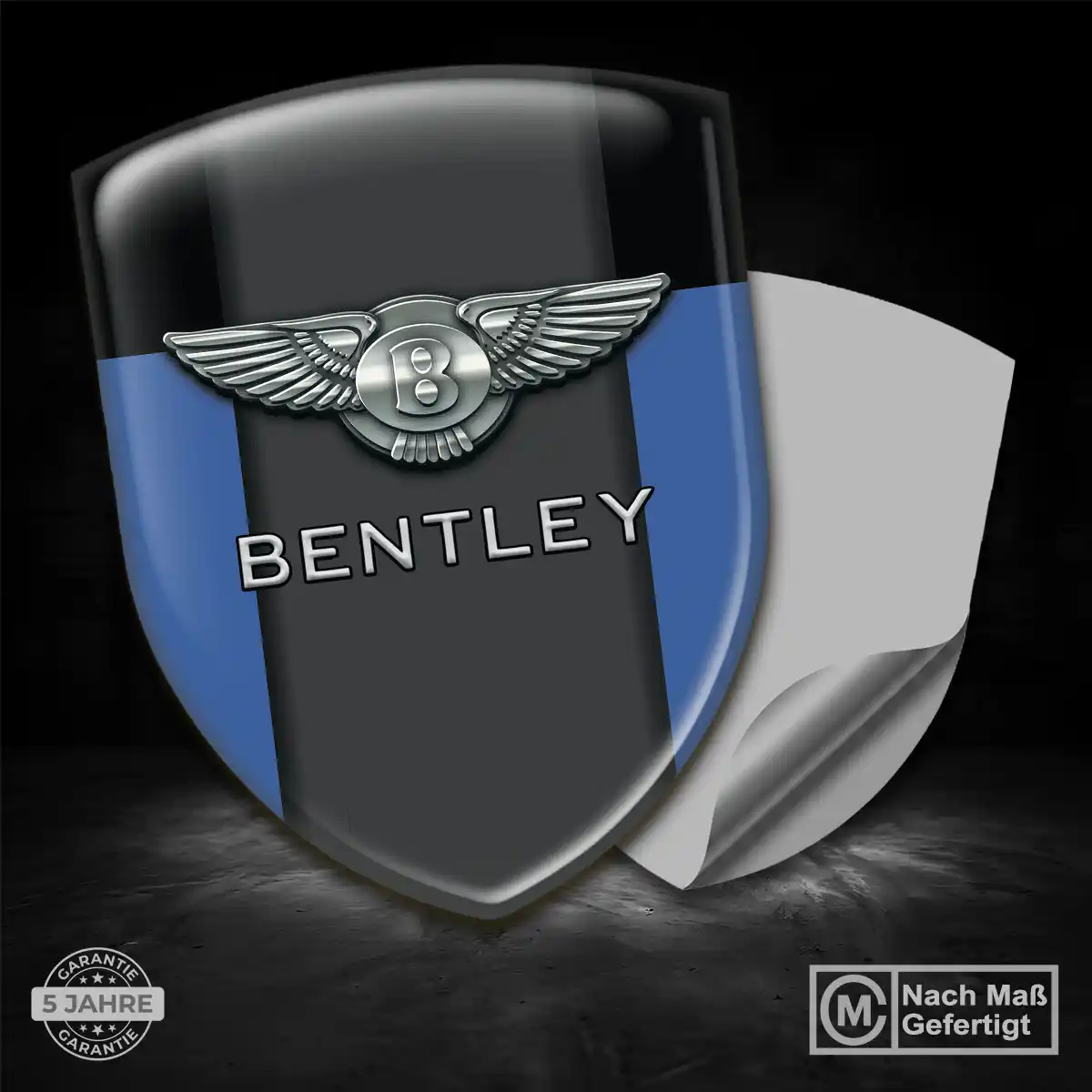 Bentley Aufkleber Wappen Emblem Überzeugende Qualität