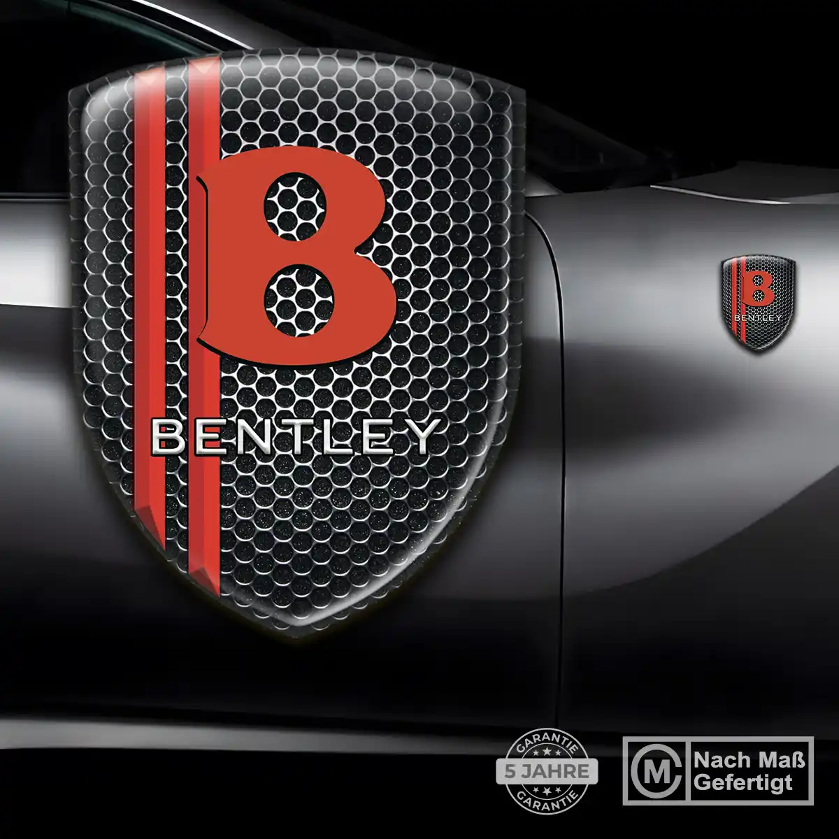 Bentley Aufkleber Wappen Emblem Edles Design