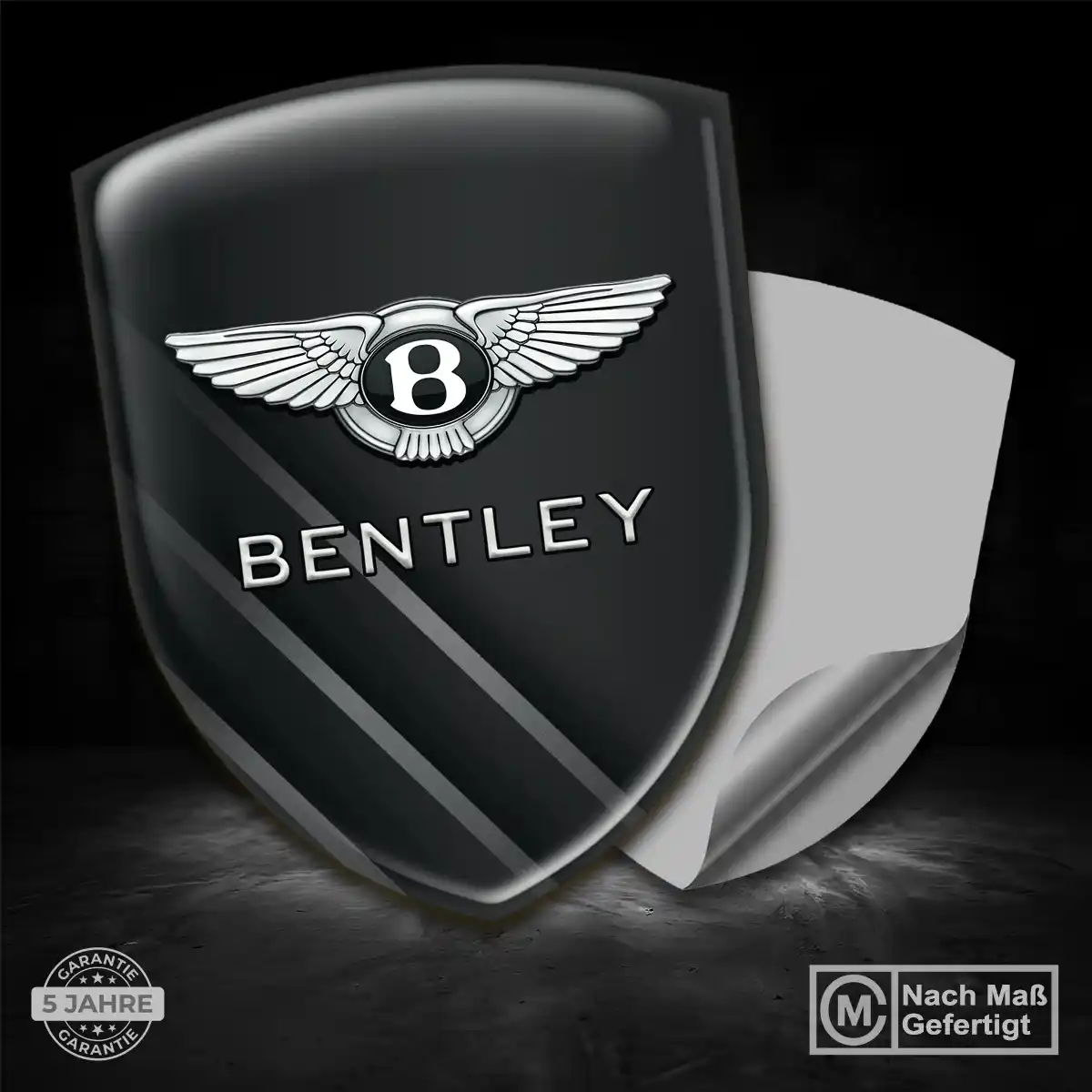 Bentley Aufkleber Wappen Emblem Erstklassige Qualität