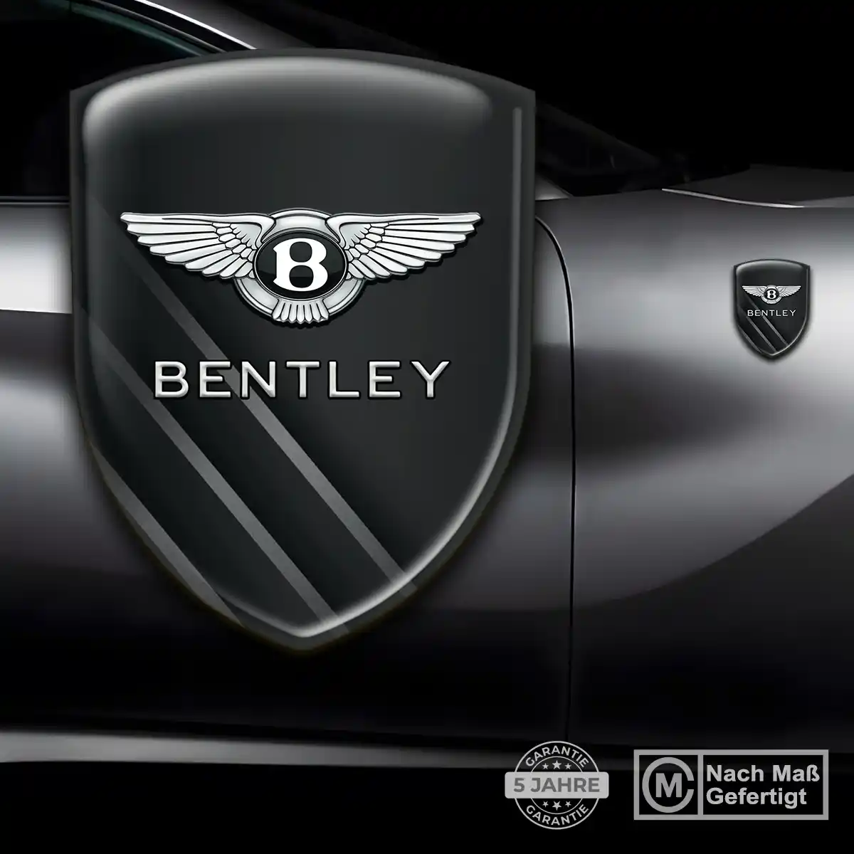 Bentley Aufkleber Wappen Emblem Erstklassige Qualität
