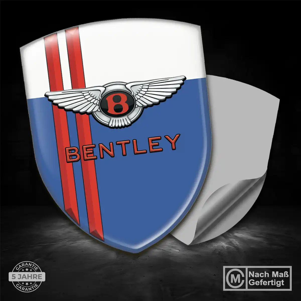 Bentley Aufkleber Wappen Emblem Hohe Qualität