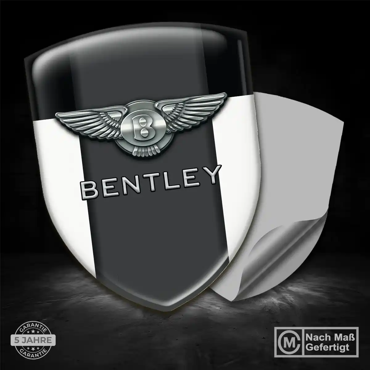 Bentley Aufkleber Wappen Emblem Interieurdesign