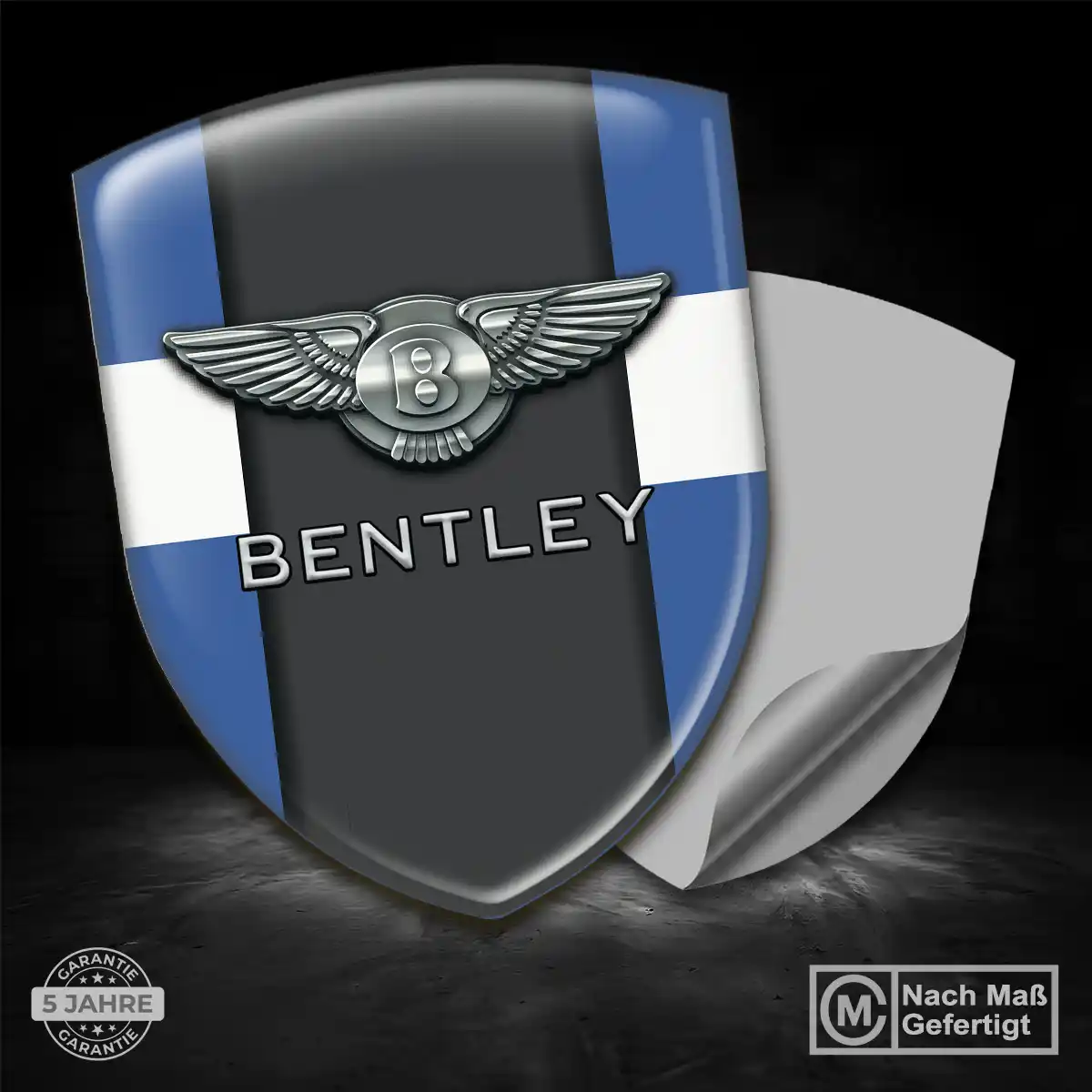 Bentley Aufkleber Wappen Emblem Premium-Edition