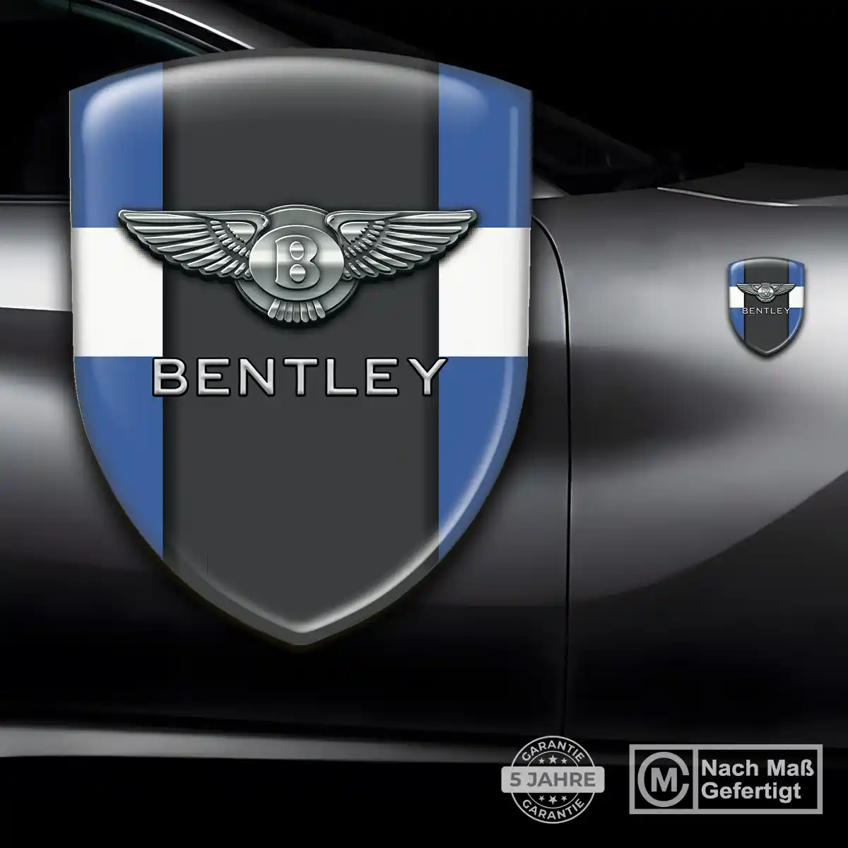 Bentley Aufkleber Wappen Emblem Premium-Edition