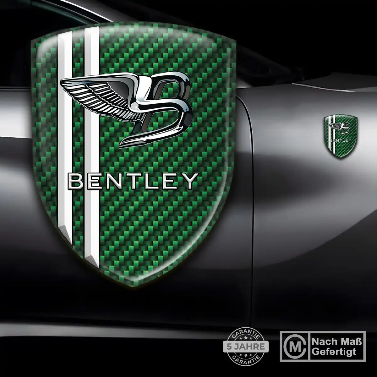 Bentley Aufkleber Wappen Emblem Spitzenqualität