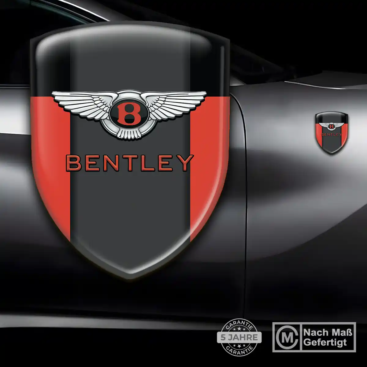 Bentley Aufkleber Wappen Erstklassige Qualität