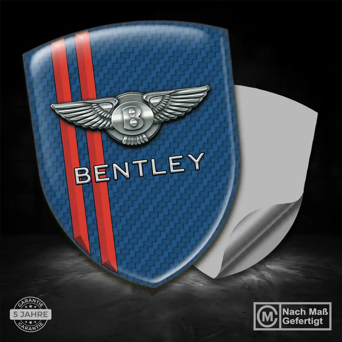 Bentley Aufkleber Wappen Exterieurdesign