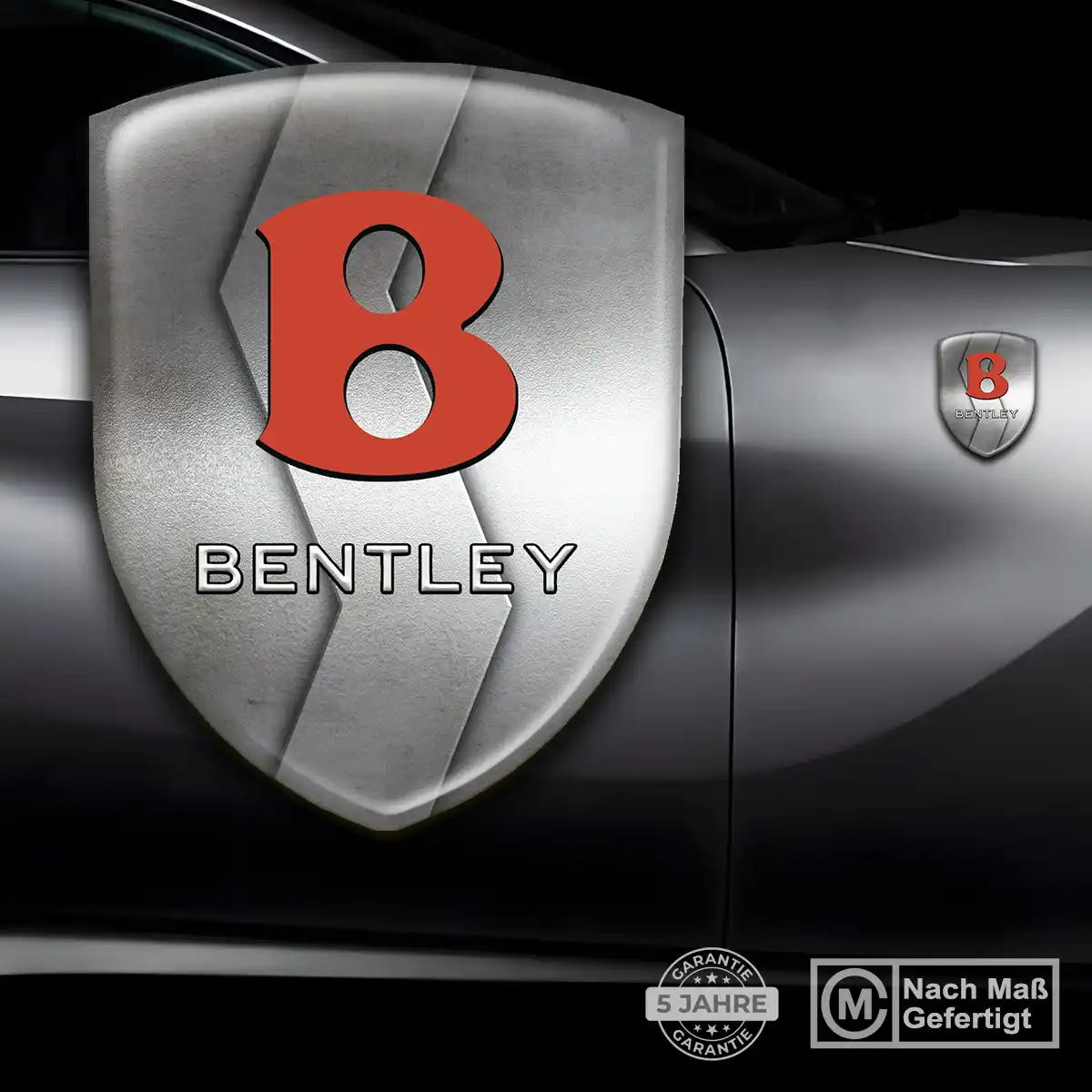 Bentley Aufkleber Wappen Hochwertiges Harz