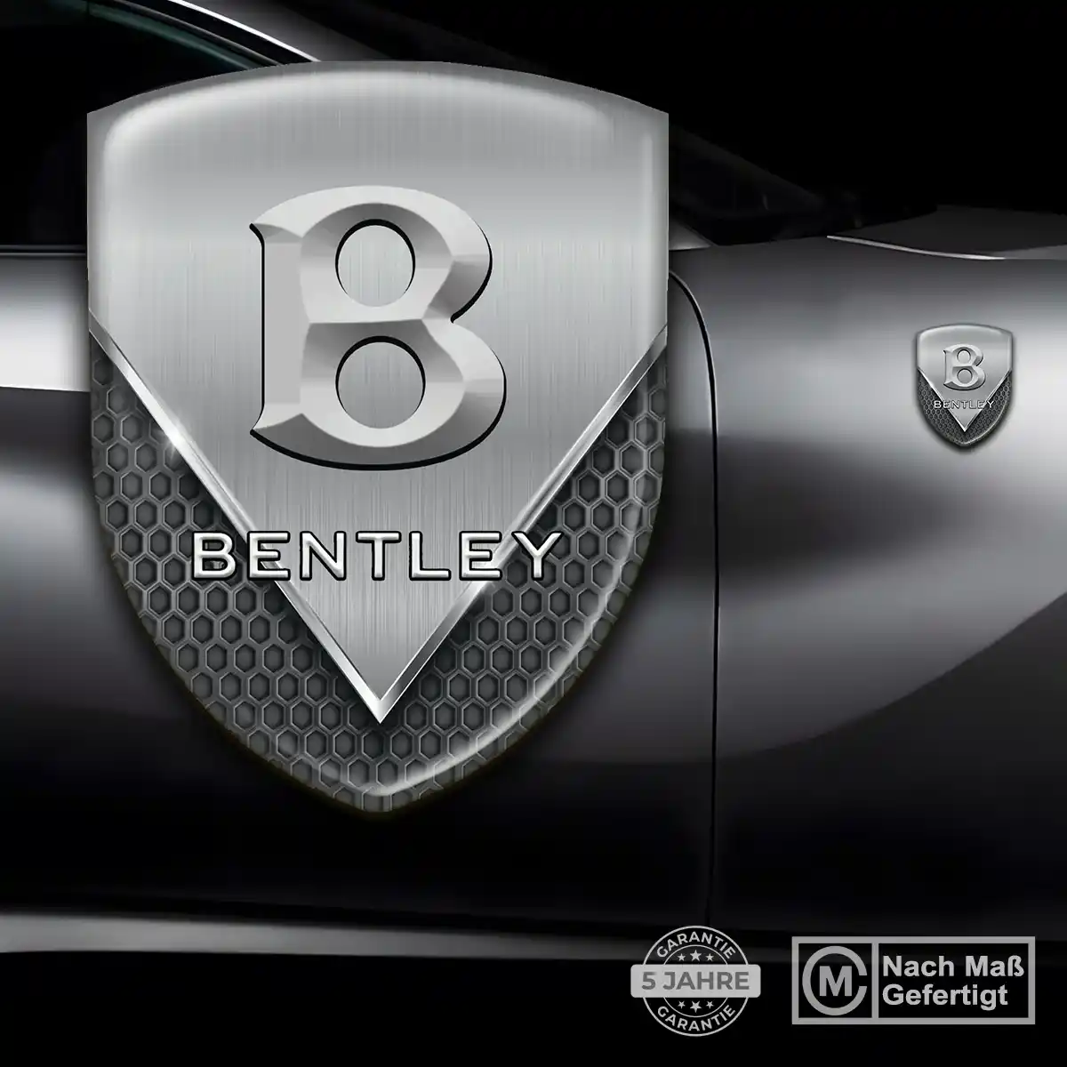 Bentley Aufkleber Wappen Luxus-Edition